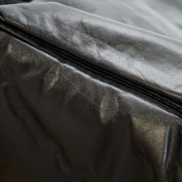 Bottega Veneta Intrecciato Maxi Squash Tote Bag Black - Picture 6 of 10